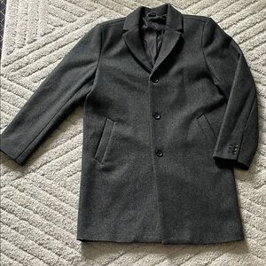Men's Old Navy Wool Classic Gray Pea Coat